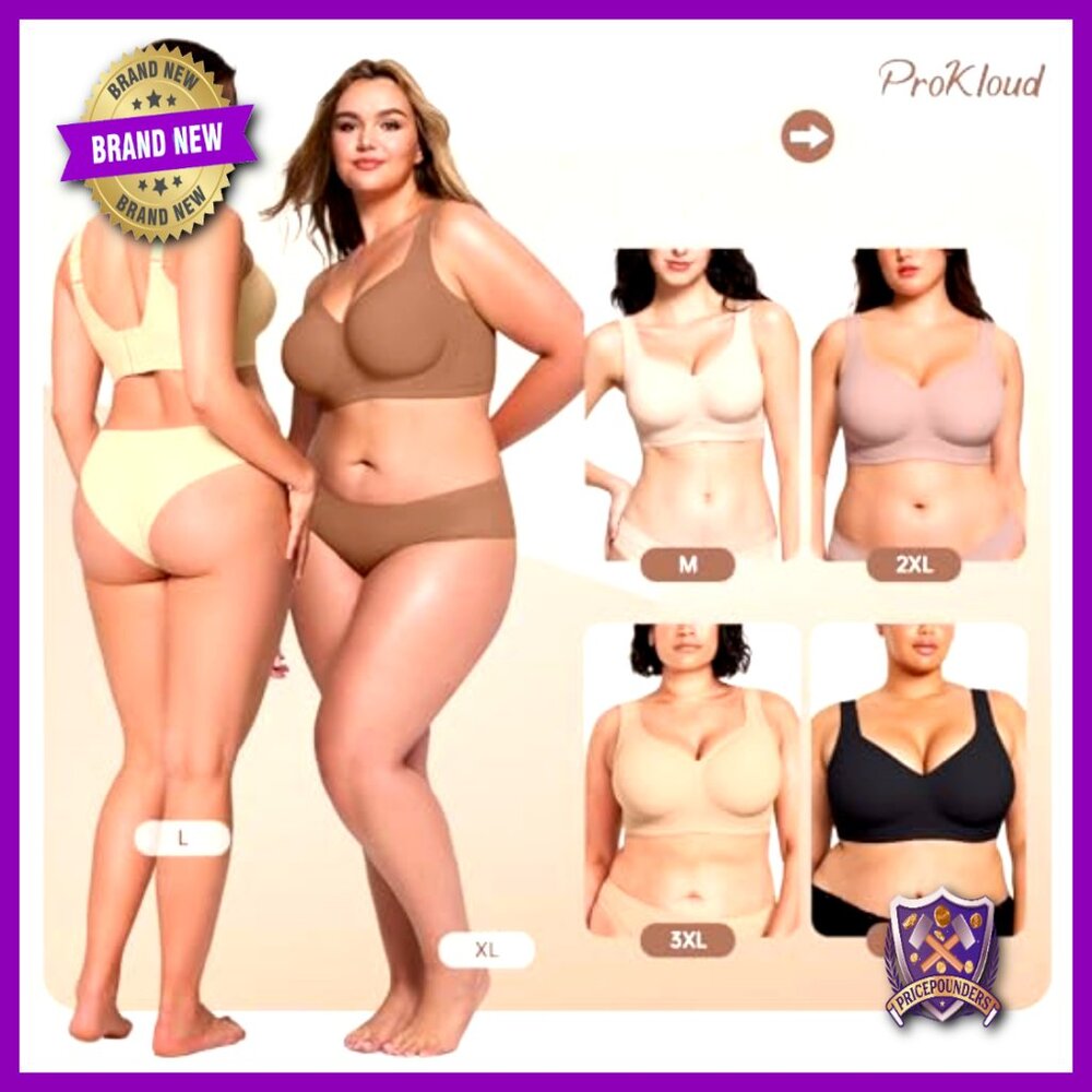 Wireless Full Coverage Bra With Support Lift Seam… - image 6